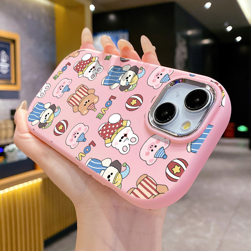 เคสสำหรับ Samsung A23 4G A23 5G A13 4G เคสโทรศัพท์สัตว์น่ารักกันกระแทกกลมและอ้วน - รูปที่ 6