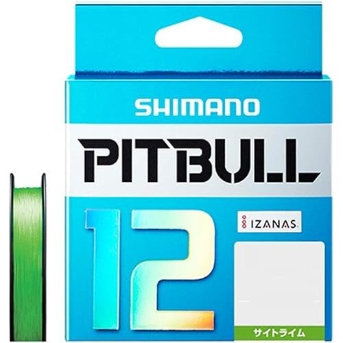 สาย Shimano Pe Pitbull 12 ถัก 200M 0.8 No. Sight Lime 18.3Lb Pl-M62R ตกปลา
