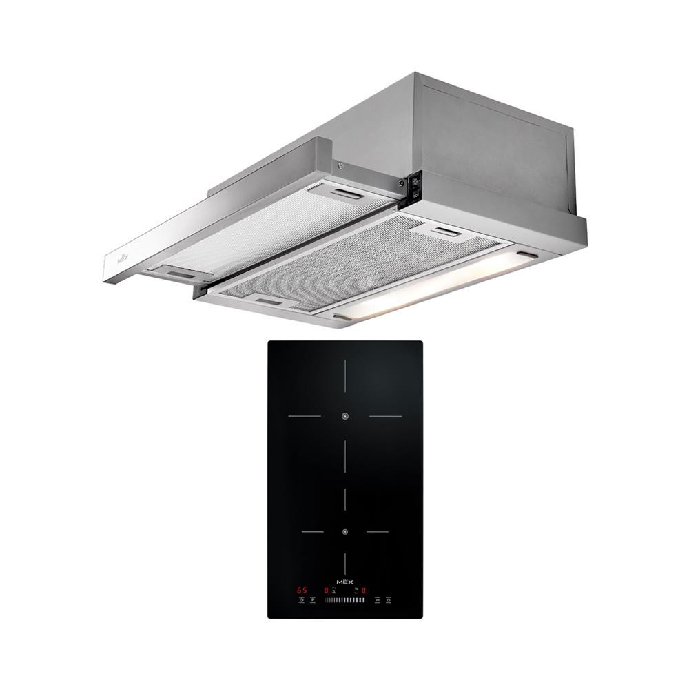 HomePro เตาฝัง+เครื่องดูดควัน  VSB532+SL26 แบรนด์ MEX