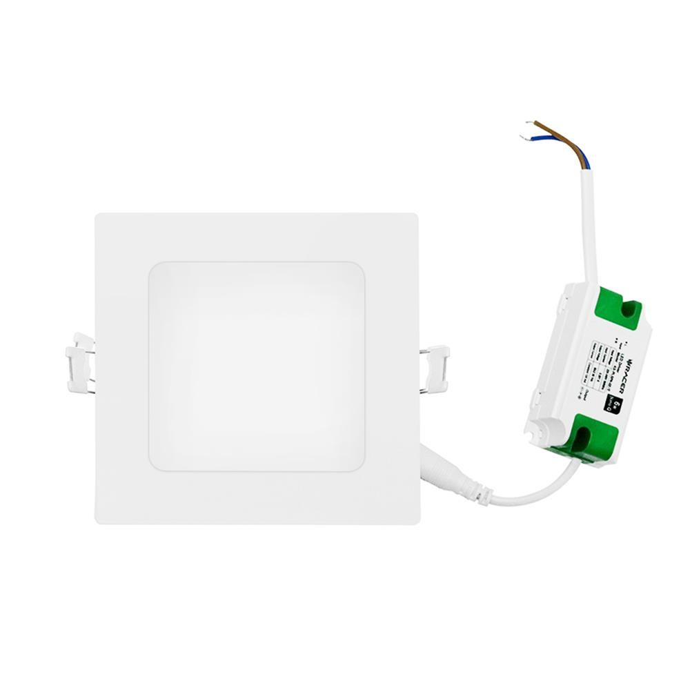 RACER ดาวน์ไลท์ LED NANO-Q 4.6 นิ้ว 6 วัตต์ WARM WHITE สีขาว จัดส่งโดย HomePro