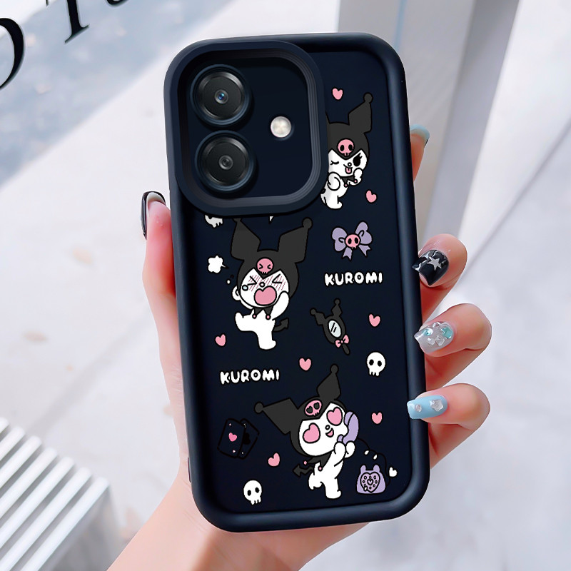 เคสสำหรับ OPPO A3 4G A3 Pro 5G A3X 4G A3X 5G A40 A60 5G เคสโทรศัพท์กระต่ายแมวสามสีซิลิโคนกันกระแทก