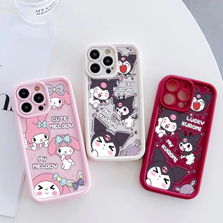 เคสสำหรับ iPhone 6 Plus 6s Plus 7 Plus 8 Plus SE 2020 X Xr Xs Max เคสโทรศัพท์กระต่ายน่ารักสามสีซิลิโคนกันกระแทก