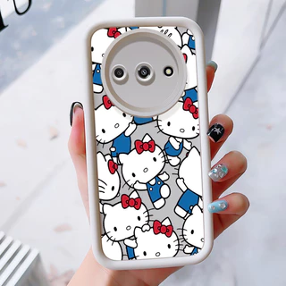 เคสสำหรับ Xiaomi Redmi A3 A3X POCO C61 เคสโทรศัพท์แมวซิลิโคนกันกระแทก