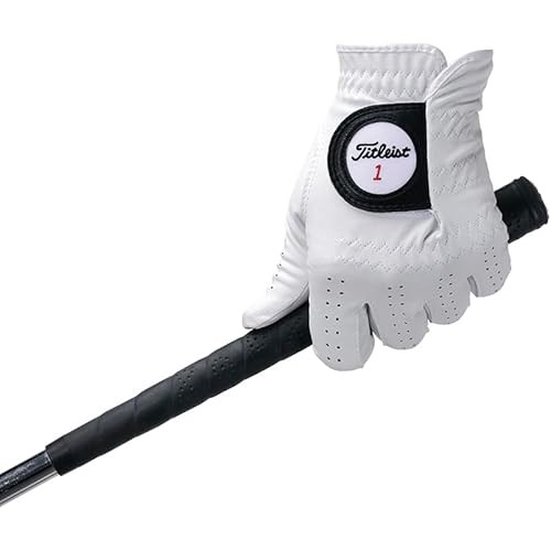 Titleist ถุงมือกอล์ฟ Professional Tech Tg53Wt-21 Wt สีขาว สําหรับมือซ้าย 21 ซม.
