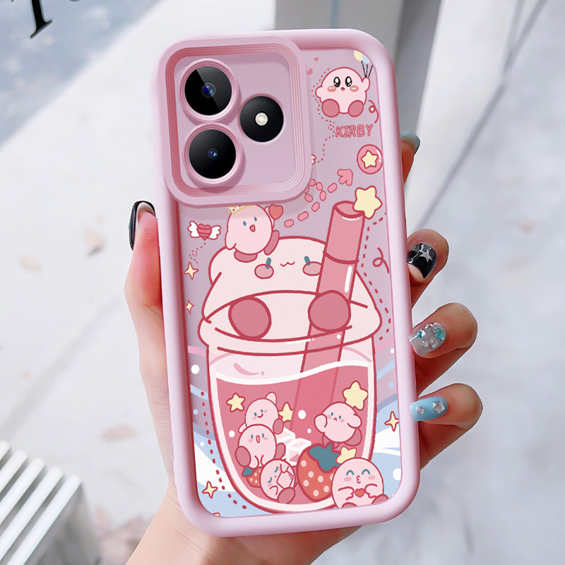 เคสสำหรับ Realme C53 C51 C51s C35 Note 50 Narzo N53 50A Prime เคสโทรศัพท์สัตว์น่ารักซิลิโคนกันกระแทก