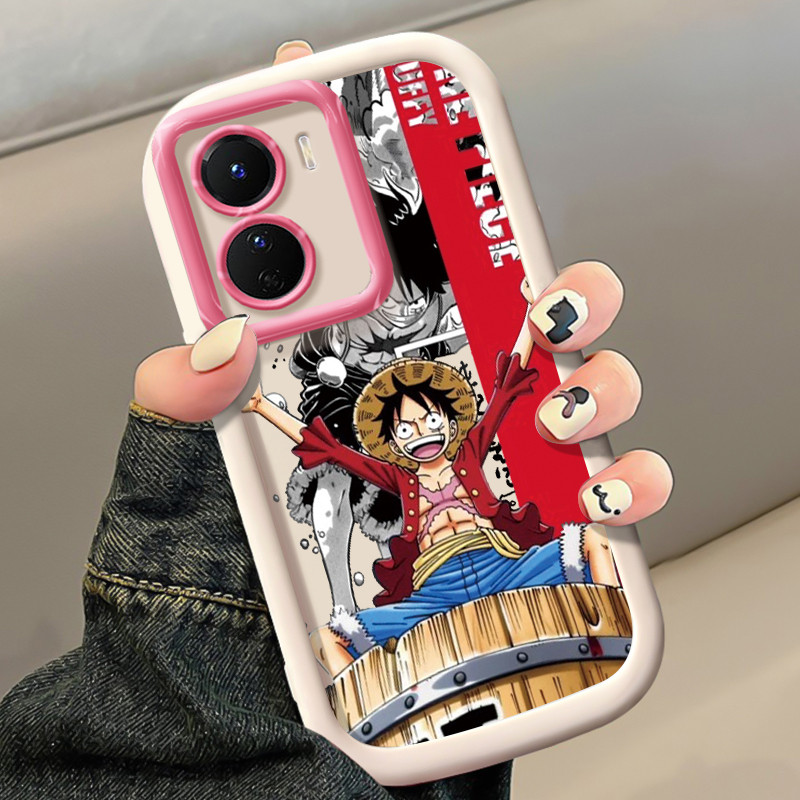 เคสสำหรับ VIVO Y16 Y35 5G Y56 5G Y02s เคสโทรศัพท์ตัวเอกอนิเมะกันกระแทกป้องกันการตก
