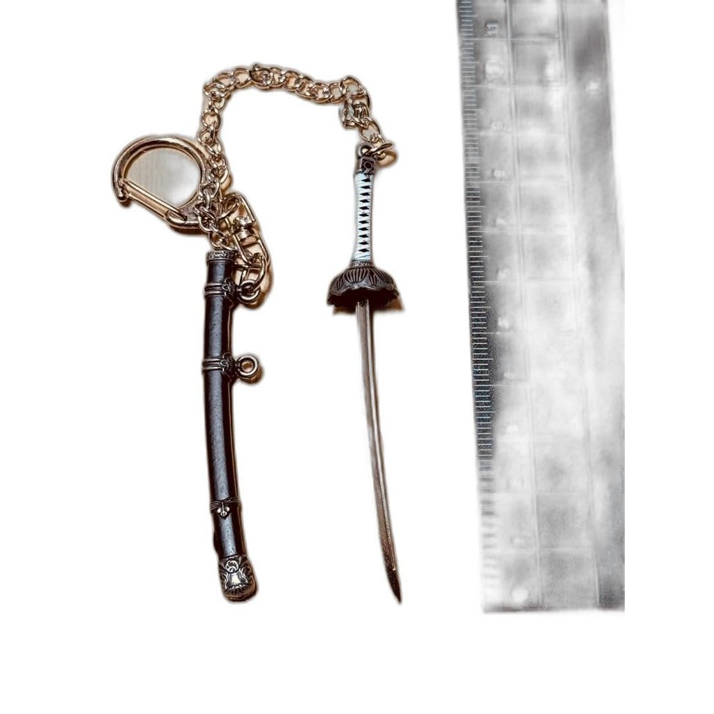 【ส่งตรงจากญี่ปุ่น】 พวงกุญแจอาวุธมินิ Immortal Slash Kaimon SEKIRO ขนาด 9 ซม. ประดับตุ๊กตา PS4 PS5 เก