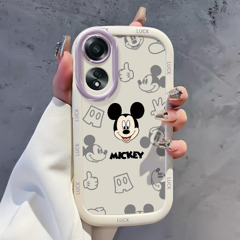 เคสสำหรับ OPPO A58 4G A58 5G A58X 5G A78 5G A1X 5G A2X 5G เคสโทรศัพท์เมาส์น่ารักกันกระแทกป้องกันการตก - รูปที่ 2