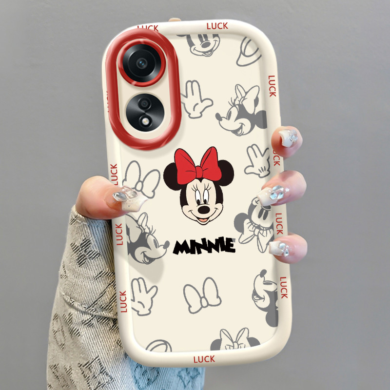 เคสสำหรับ OPPO A58 4G A58 5G A58X 5G A78 5G A1X 5G A2X 5G เคสโทรศัพท์เมาส์น่ารักกันกระแทกป้องกันการตก - รูปที่ 5