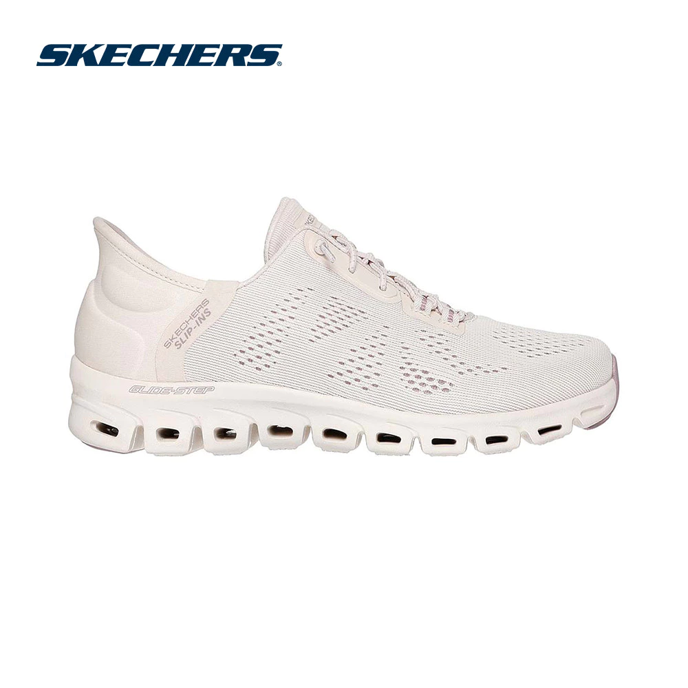 Skechers สเก็ตเชอร์ส รองเท้าลำลองผู้หญิง Women Slip-Ins Sport Active Glide-Step Amore Casual Shoes - 104512-NAT