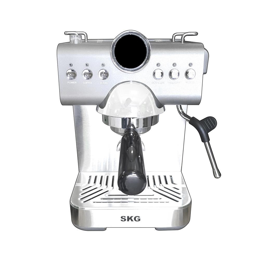 HomePro เครื่องชงกาแฟเอสเพรสโซ่  SK-1218 สีเงิน/ดำ แบรนด์ SKG