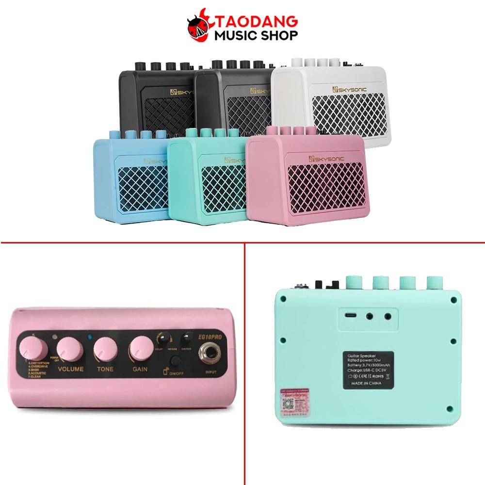 Skysonic EG10PRO Bass แอมป์เบสไฟฟ้า Skysonic Bass Amplifier – เต่าแดง ราคา ถูกที่สุด ดีลบีเคเค แกลเลอรีภาพที่ 4