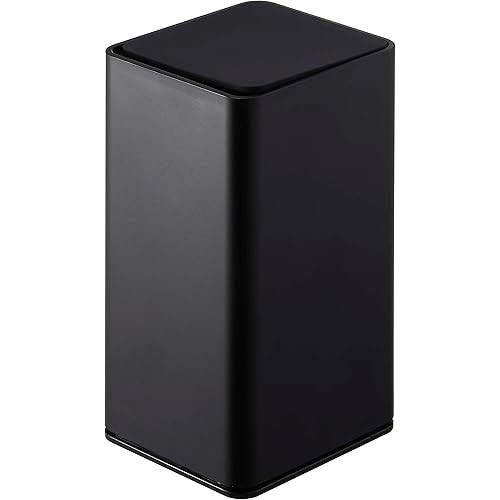 เคสทิชชู่เปียก Yamazaki Jitsugyo Roll สีดํา ประมาณ W8 X D9 H17Cm ทาวเวอร์ 6503
