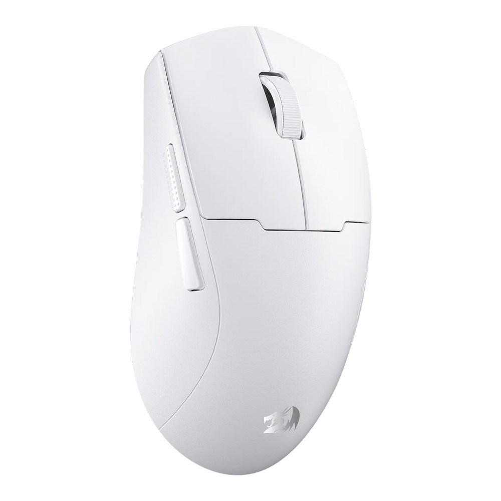 เมาส์สำหรับเล่นเกม WIRELESS MOUSE (เมาส์ไร้สาย) REDRAGON K1NG MAX M918 PRO - WHITE
