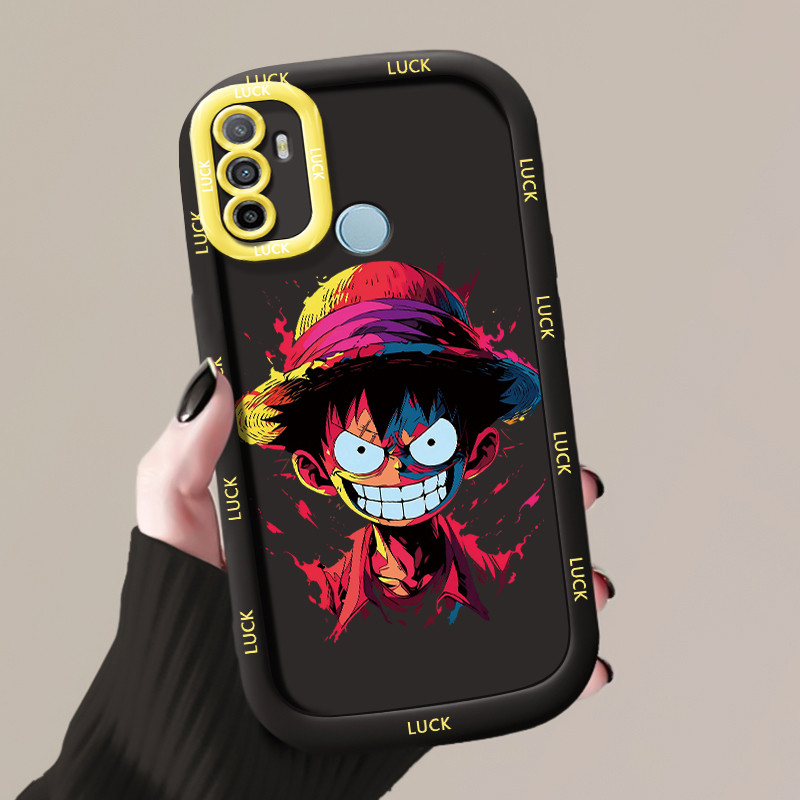 เคสสำหรับ OPPO A53 2020 A33 2020 A53s A32 A11s เคสโทรศัพท์ตัวเอกอนิเมะกันกระแทกป้องกันการตก