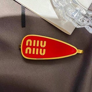 🔥🌼ล้างสต๊อก Super Deal Miumiu สุภาพสตรีกิ๊บติดผม💎