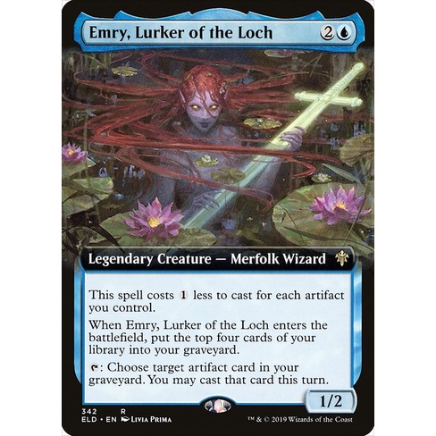 [Throne of Eldraine] - [ELD] - (R) -[Emry, Lurker of the Loch] -  [2019]