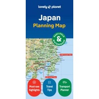 Lonely Planet Japan Planning Map (Map) (2ND)