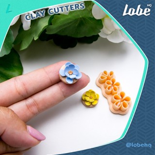 Stacked Flower 5 Petal A Clay Cutter/ แม่พิมพ์กดดินรูปทรงดอก…