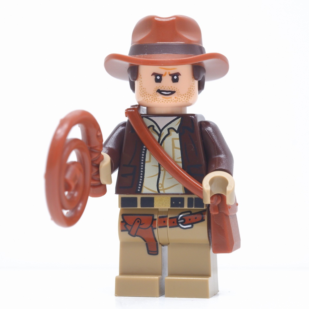 ( Ploybrick Minifigure ของแท้ ) Indiana Jones Indiana Jones Brown Jacket