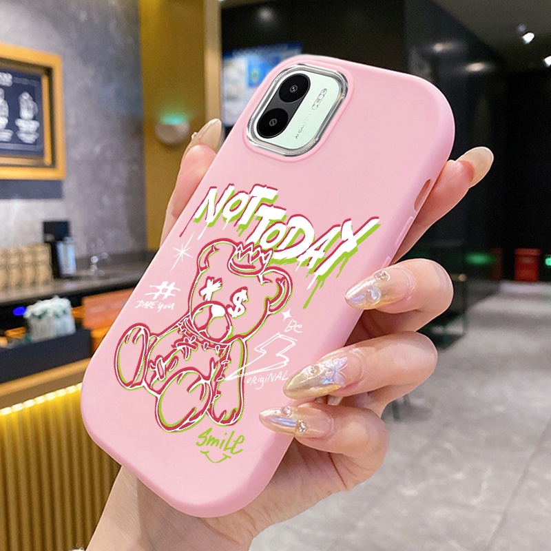 เคสสำหรับ Xiaomi Redmi A1 A2 A3 A3X POCO C61 เคสโทรศัพท์หมีกันกระแทก
