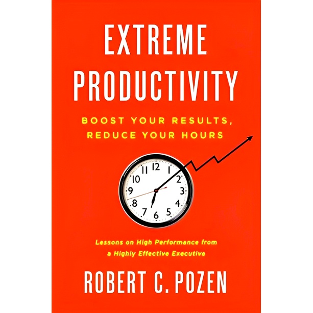 BBW หนังสือ Extreme Productivity ISBN: 9780062188533