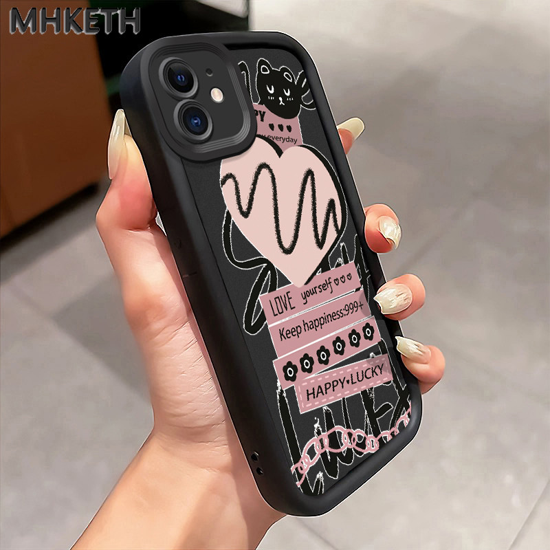 MHKETH เคสสำหรับ iPhone 16 Pro Max 15 Pro Max 14 Pro Max Plus 13 Pro Max 12 Pro Max 11 Pro Max เคสโทรศัพท์กันกระแทก