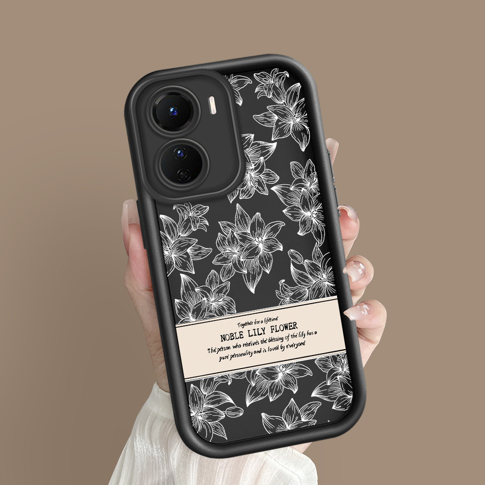 VIVO Y16 เคส Flower เคสวีโว่ เคสโทรศัพท์ TY T20893