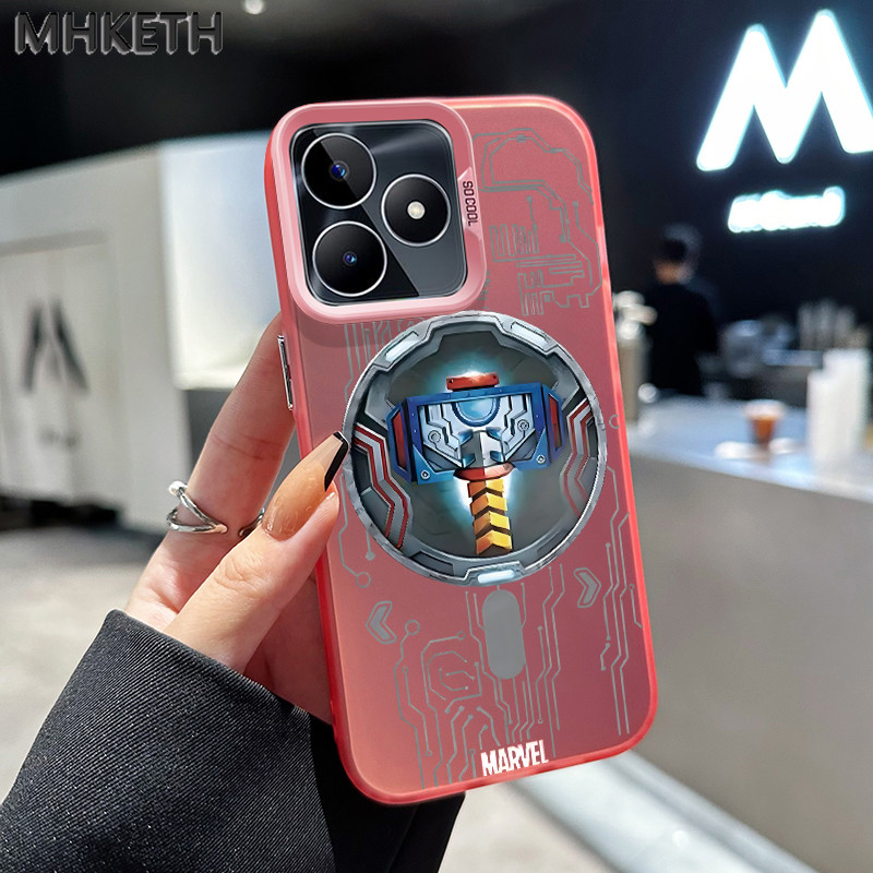 MHKETH เคสสำหรับ Realme C53 C51 C51s C55 C35 C33 C67 C31 Narzo N53 N55 Note 50 50A Prime เคสโทรศัพท์แฟชั่น - รูปที่ 2