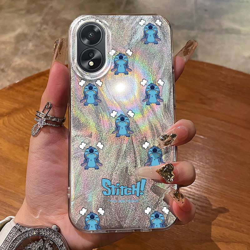 เคสสำหรับ OPPO A18 A38 เคสโทรศัพท์ตะเข็บ