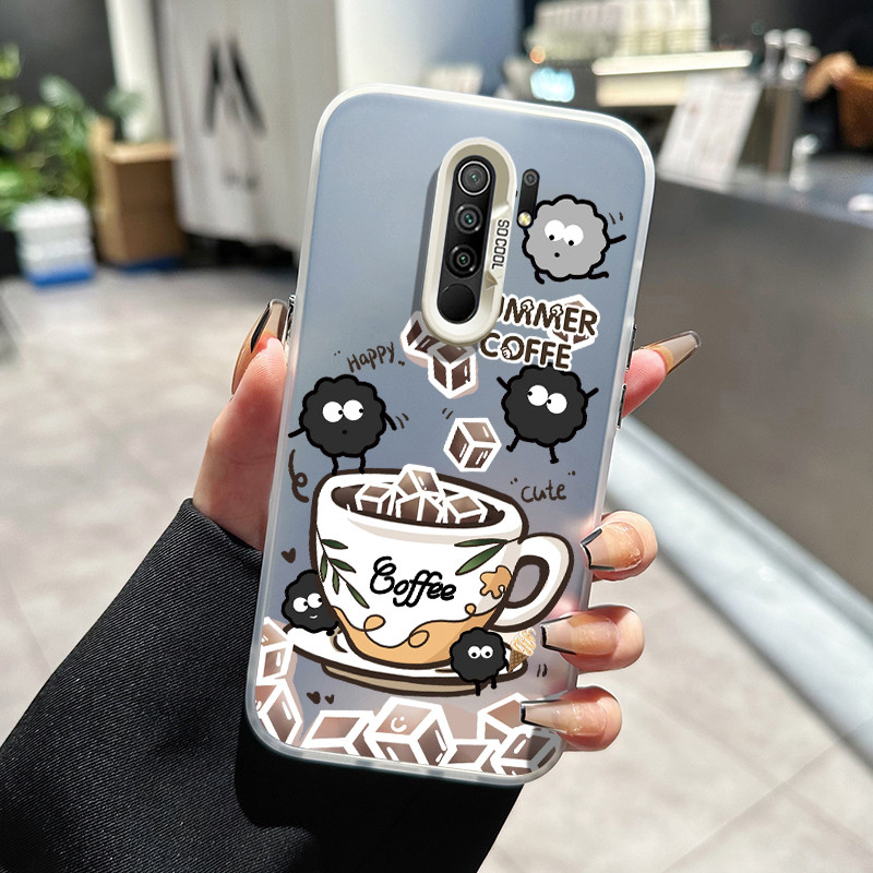 เคสสำหรับ Xiaomi Redmi 9 Prime 9A 9T 9C NFC 10A POCO C3 C33 M2 เคสโทรศัพท์ดีไซน์สร้างสรรค์สำหรับกาแฟ