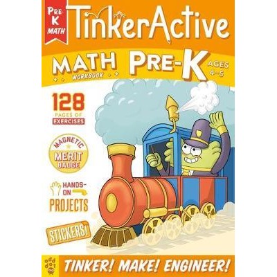 BBW หนังสือเด็ก Tinkeractive Workbook: Pre-K Math Ages 4-5 ISBN: 9781250208095