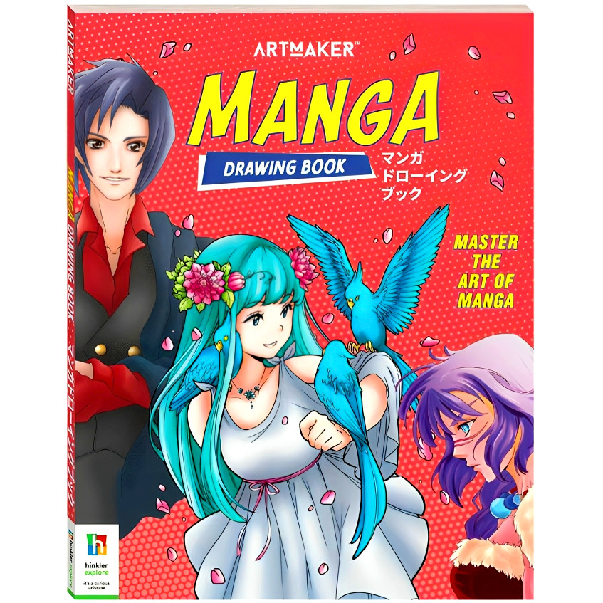 BBW หนังสือ Art Maker Manga Drawing Book ISBN: 9781488949111