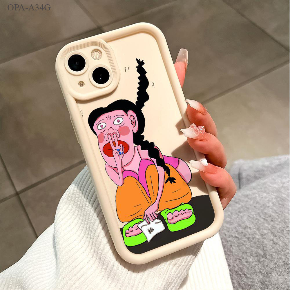 เคส For OPPO A6 A5 A5X A3 A3X A1 A9 A7 A5S A3S A1K Pro 4G 5G เคสโทรศัพท์ เคสออปโป้ เคสนิ่ม Silicone Phone Case JGS