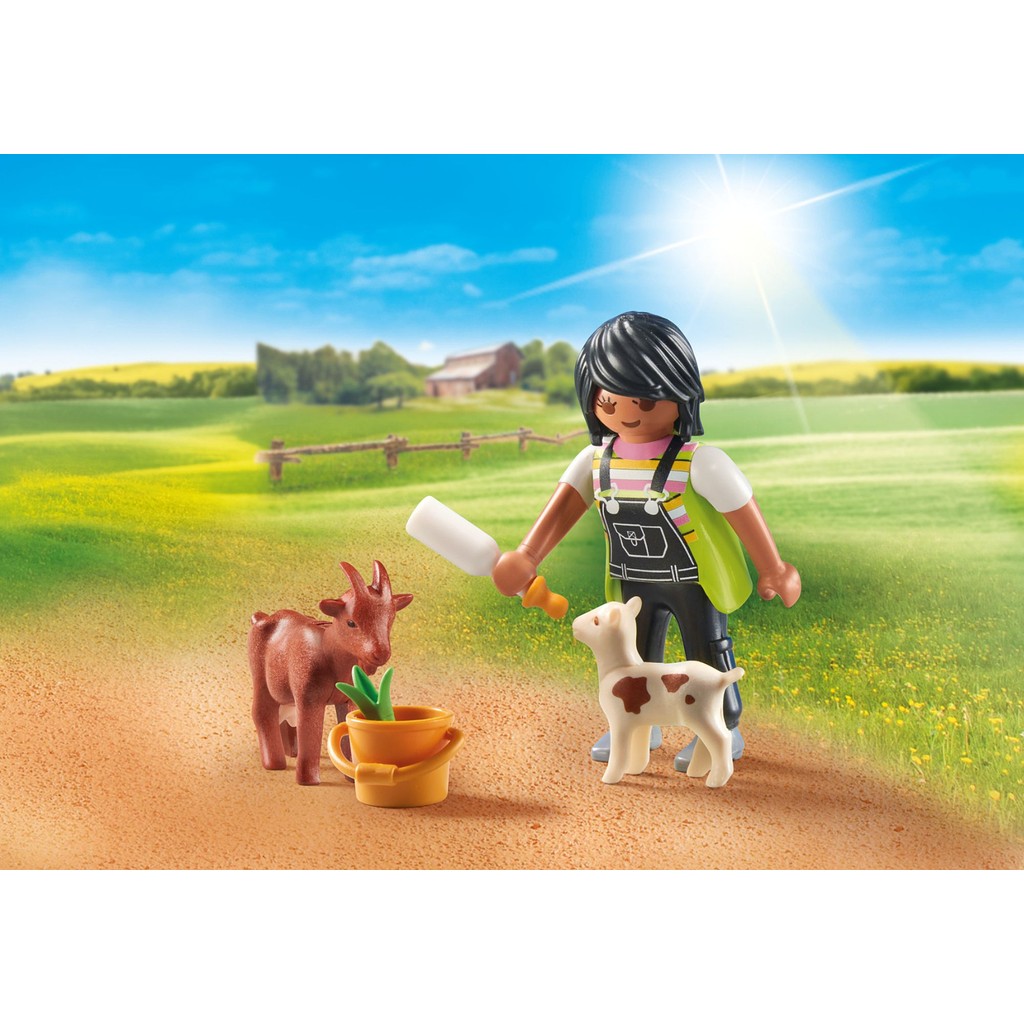 Playmobil 71759 Special Plus Woman with Goats สเปเชียล ผู้หญิงกับแพะ