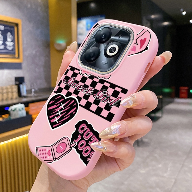 เคสสำหรับ Infinix Smart 8 HD 8 Plus 8 Pro 7 HD Hot 40i Tecno Spark 20 20C POP 8 Itel P55 เคสโทรศัพท์ใหม่