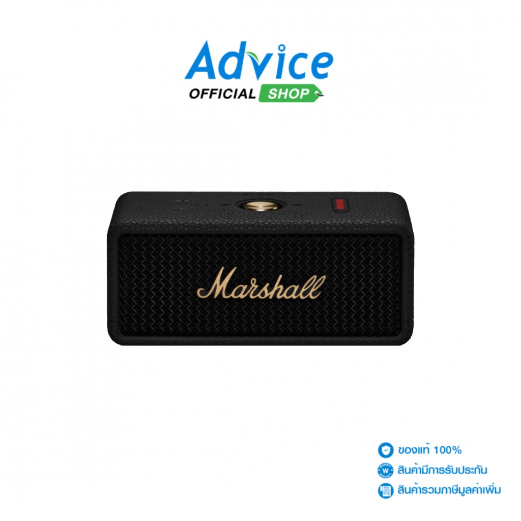 (1.0) ลำโพง MARSHALL (Emberton III) BLUETOOTH BlackBrass (1006709) - A0162016