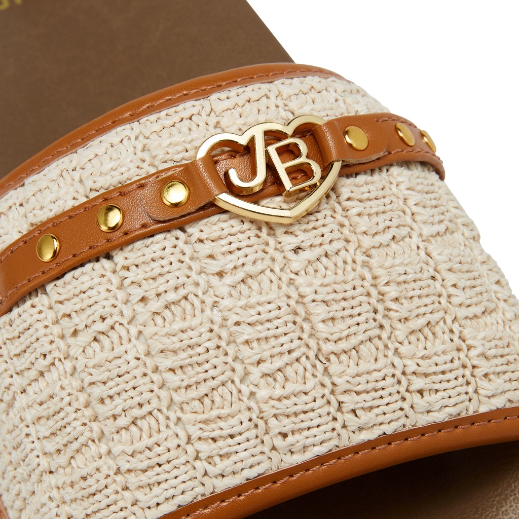 JELLY BUNNY รองเท้าแตะ SLIDE LANA รุ่น B25SLYL002 Brown