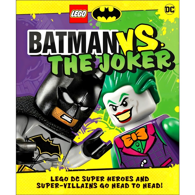 BBW หนังสือเด็ก Lego Batman Batman Vs. The Joker (Library Edition) ISBN: 9780744021455