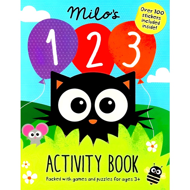 BBW หนังสือเด็ก Milo S 123 Activity Book ISBN: 9781910851845