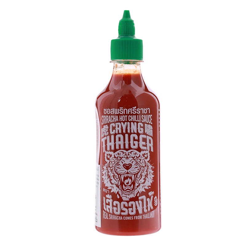 ☘️ เสือร้องไห้ซอสพริกศรีราชา 484กรัม 🌺 Crying Thaiger Sriracha Hot Chilli Sauce 484g. 🌻 885034400469