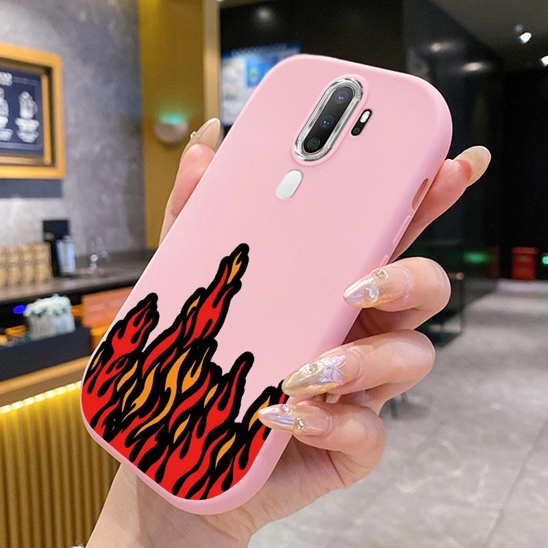 เคสสำหรับ OPPO A5 2020 A9 2020 เคสโทรศัพท์เปลวไฟกันกระแทก ราคา ถูกที่สุด ดีลบีเคเค แกลเลอรีภาพที่ 3