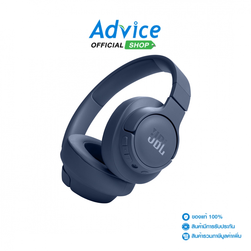 JBL Wireless Headset (T720-BT) Blue - A0164006