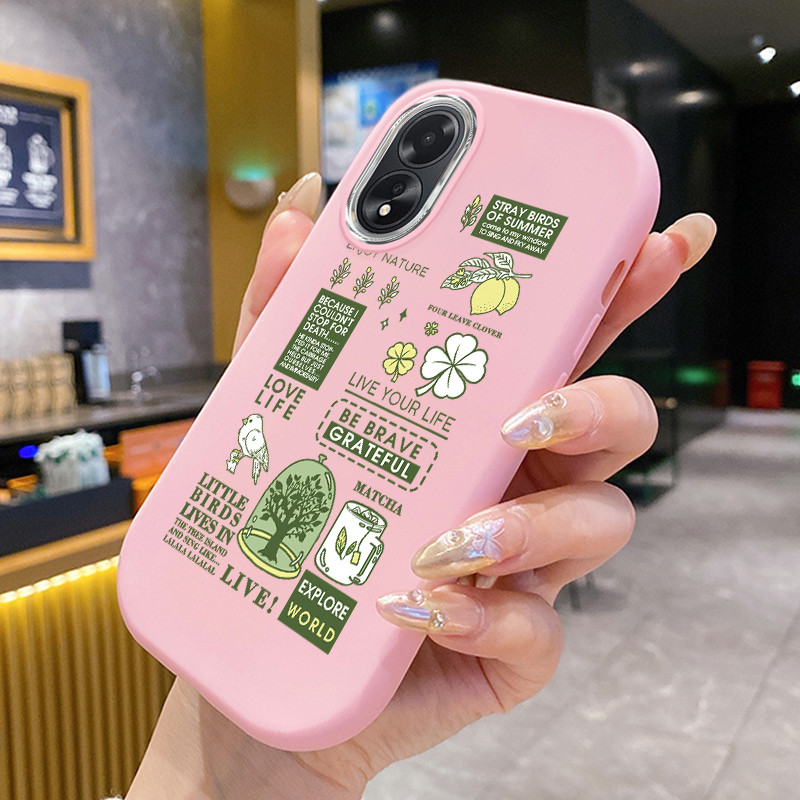 เคสสำหรับ OPPO A18 A38 คสโทรศัพท์สัตว์กลมและอ้วน