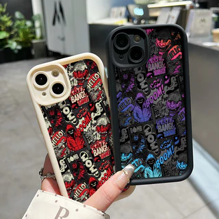 เคสสำหรับ OPPO A5 A3s A12E A7 A5s A12 A12S A11k Realme C1 เคสโทรศัพท์กราฟิตี้สุดเท่
