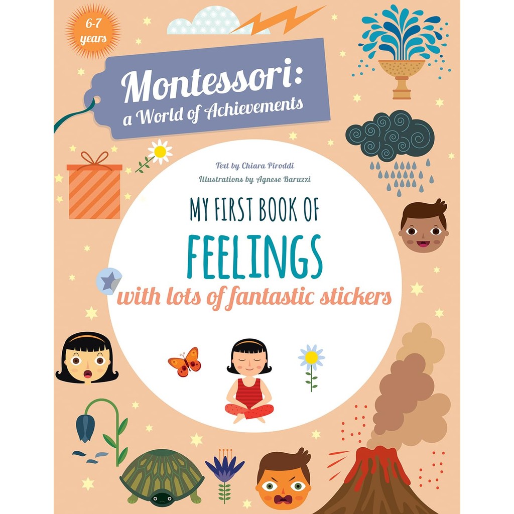 หนังสืออังกฤษใหม่ My First Book of Feelings : Montessori Activity Book (Montessori: Activity Book) [
