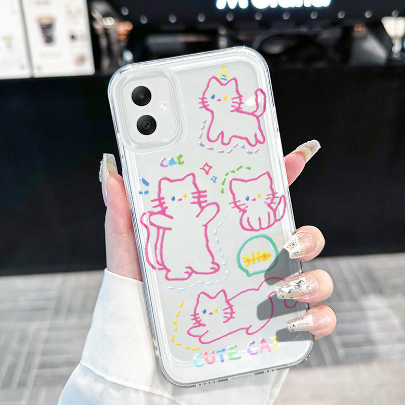 เคสสำหรับ Samsung Galaxy A05 M05 F05 A05s A06 A04 M04 F04 A04E A03 A02s M02s F02s เคส