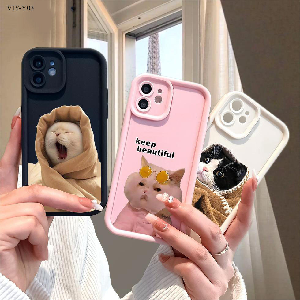 เคส For VIVO Y03 Y03T Y18 Y28S Y19S Y29 Y28 Y30 Y100 T1 X200 V19 V21 V23E V30E V40 Pro 4G 5G เคสโทรศัพท์ เคสวีโว่ JT