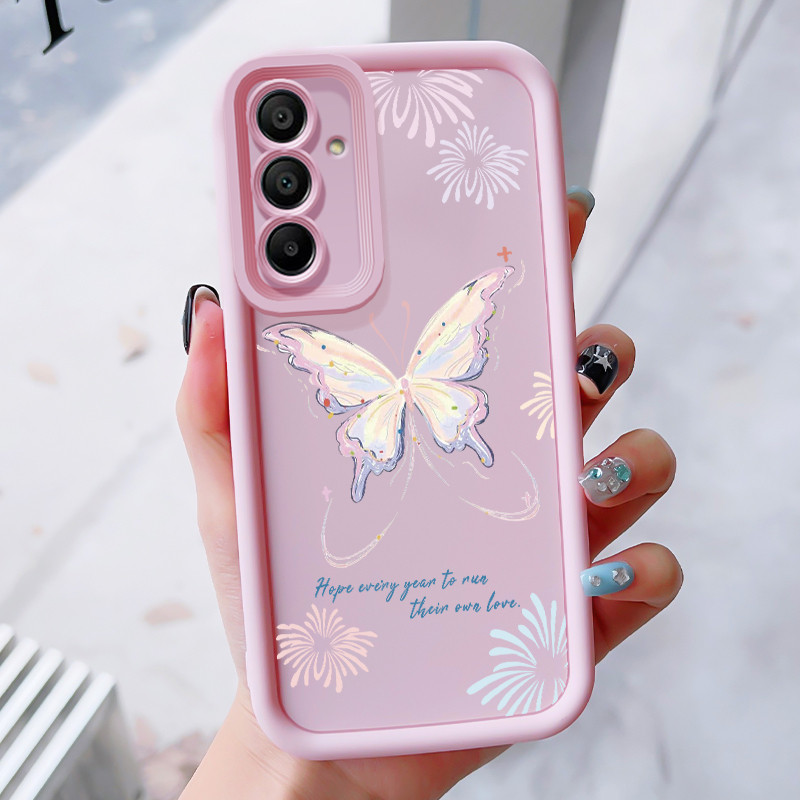 เคสสำหรับ Samsung A25 5G A15 4G A15 5G เคสโทรศัพท์กาแฟหน้าร้อนสามสีซิลิโคนกันกระแทก