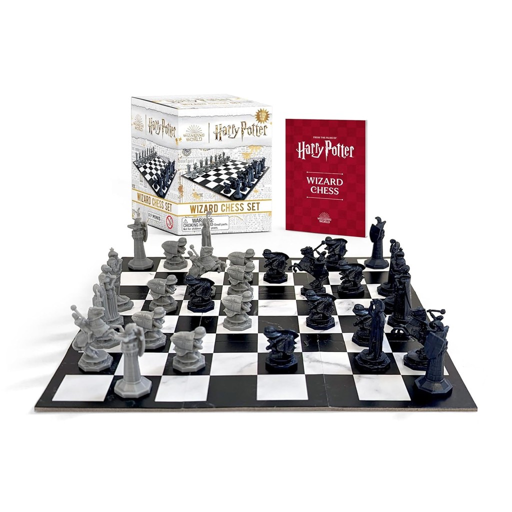 New Release Book สินค้าลิขสิทธิ์ (พร้อมส่ง) HARRY POTTER WIZARD CHESS SET (RP MINIS) (Paperback)